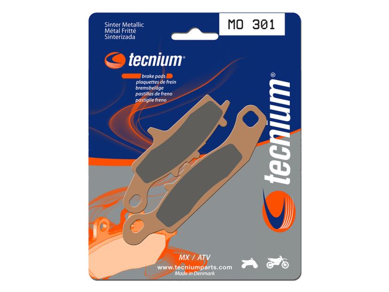 Plaquettes de frein TECNIUM MX/Quad métal fritté - MO301