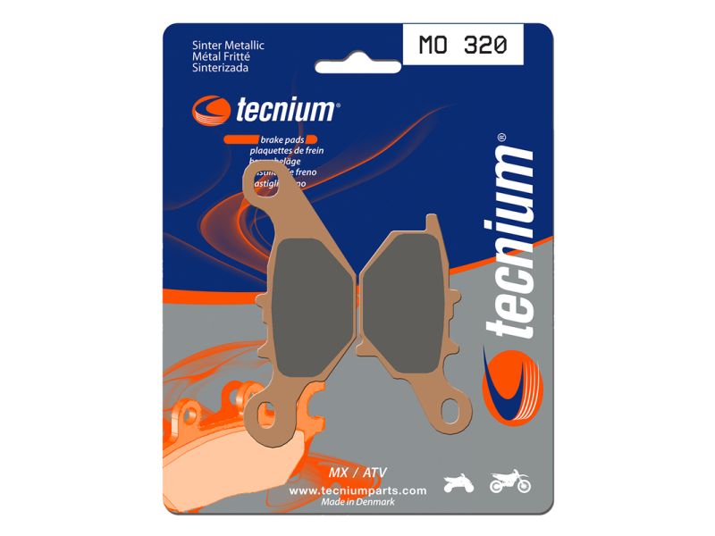 Plaquettes de frein TECNIUM MX/Quad métal fritté - MO320