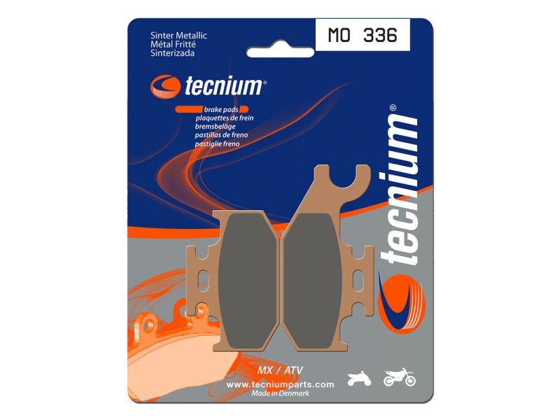 Plaquettes de frein TECNIUM MX/Quad métal fritté - MO336