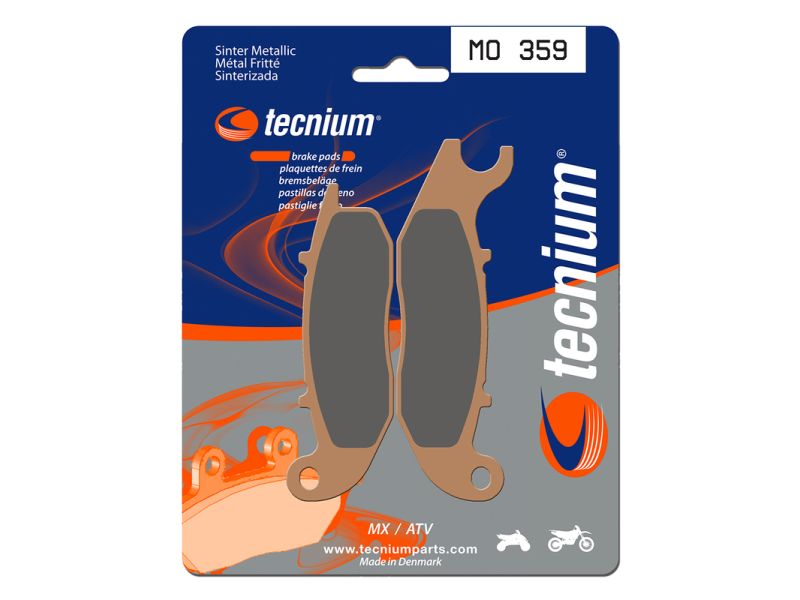 Plaquettes de frein TECNIUM MX/Quad métal fritté - MO359
