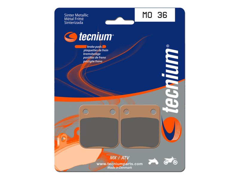 Plaquettes de frein TECNIUM MX/Quad métal fritté - MO36
