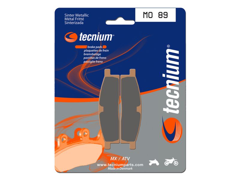 Plaquettes de frein TECNIUM MX/Quad métal fritté - MO89