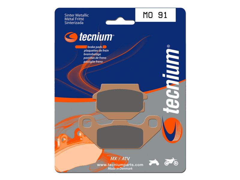 Plaquettes de frein TECNIUM MX/Quad métal fritté - MO91