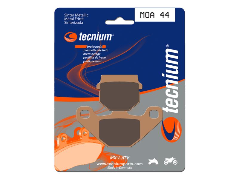 Plaquettes de frein TECNIUM MX/Quad métal fritté - MOA044