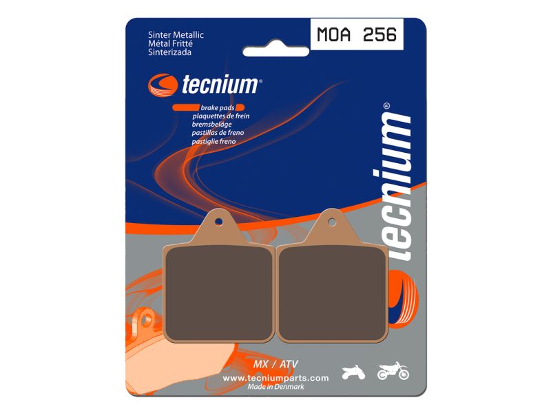 Plaquettes de frein TECNIUM MX/Quad métal fritté - MOA256