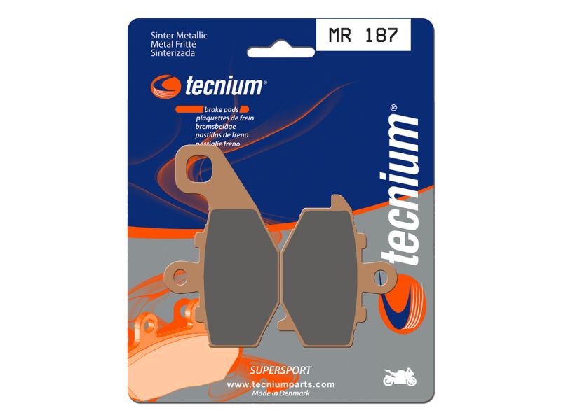 Plaquettes de frein TECNIUM Performance métal fritté - MR187