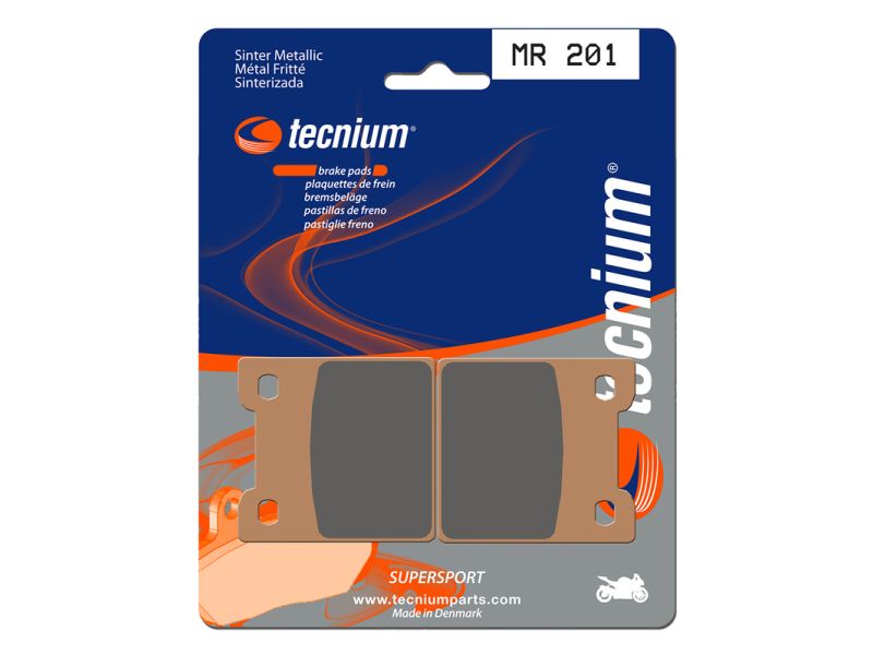 Plaquettes de frein TECNIUM Performance métal fritté - MR201