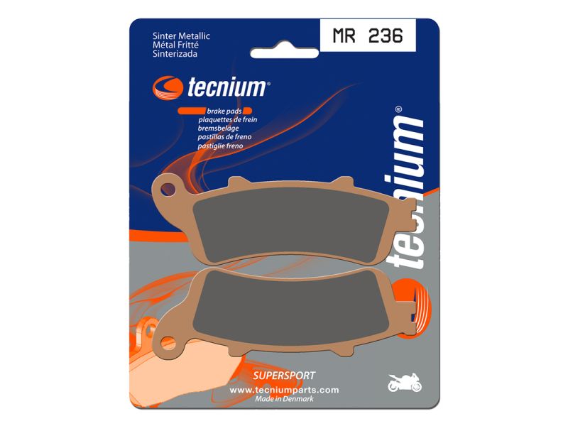 Plaquettes de frein TECNIUM Performance métal fritté - MR236