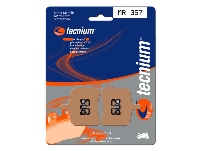 Plaquettes de frein TECNIUM Performance métal fritté - MR357