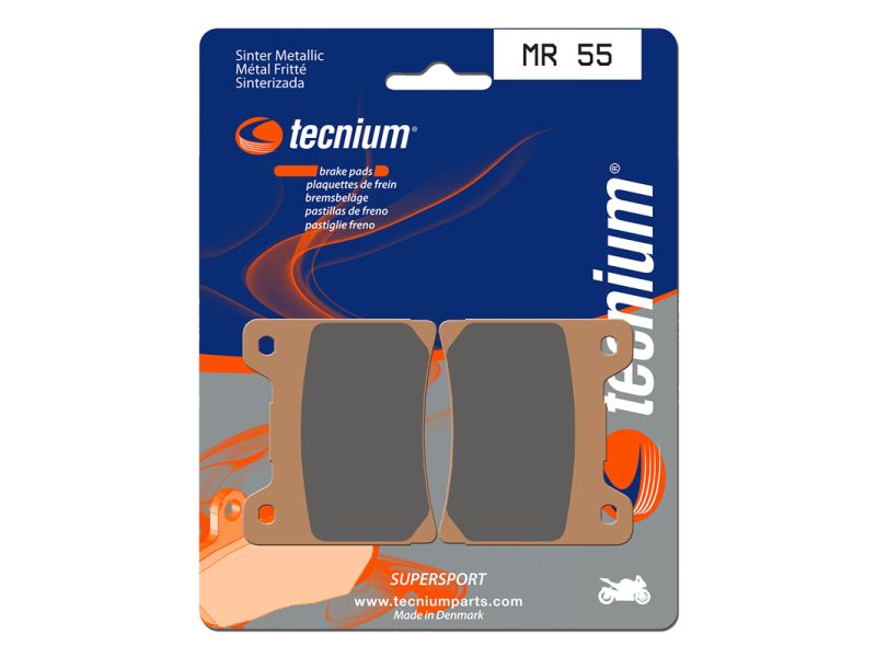Plaquettes de frein TECNIUM Performance métal fritté - MR55