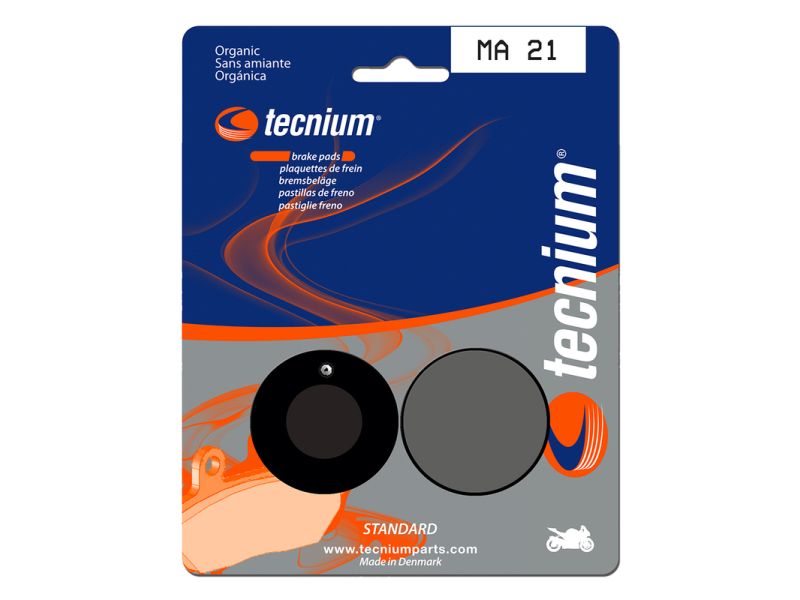 Plaquettes de frein TECNIUM route organique - MA21