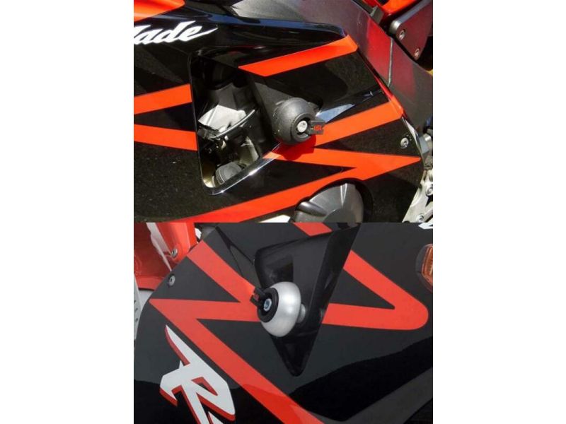 Kit fixation tampon de protection LSL pour CBR900RR 2000-04