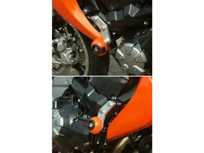 Kit fixation tampon de protection LSL pour Z750 & Z1000 2007-08
