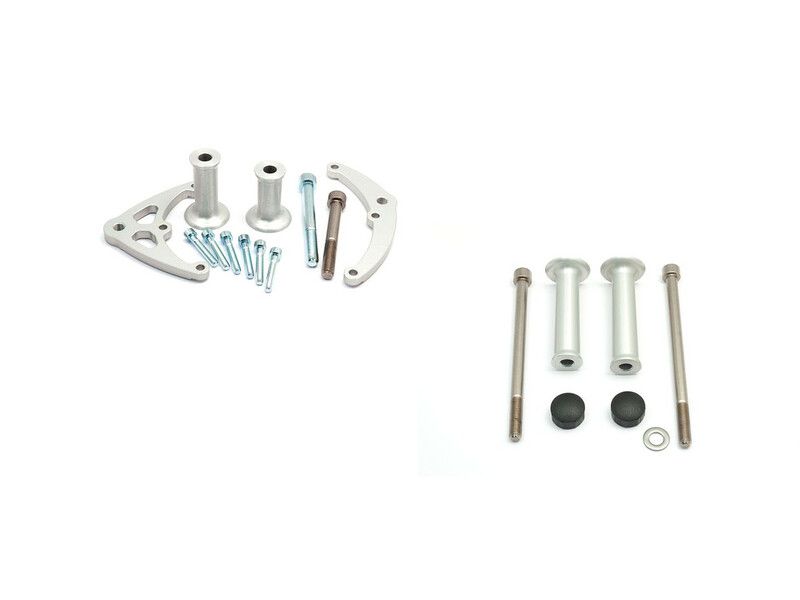 Kit fixation tampon de protection LSL alu Kawasaki Z650