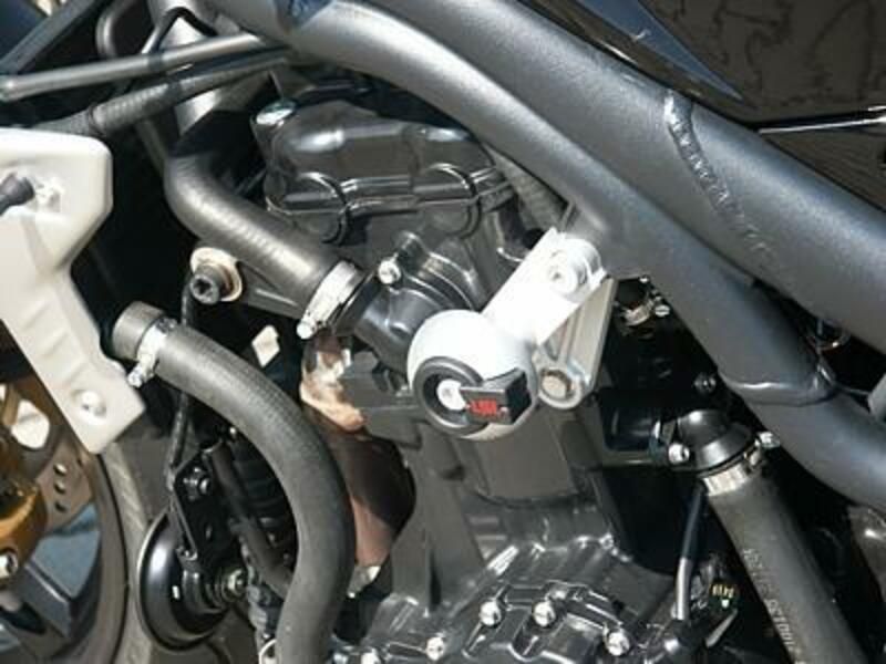 Kit fixation tampon de protection LSL pour SPEED TRIPLE 1050 2005-09