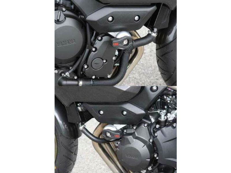 Kit fixation tampon de protection LSL pour YAMAHA XJ6 N, S 2009