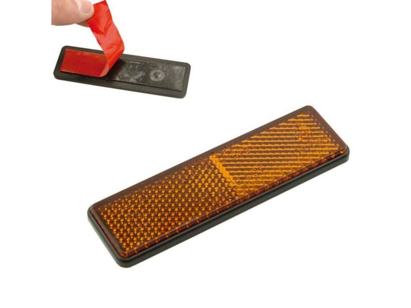 Catadioptre V PARTS rectangulaire 91x25mm orange