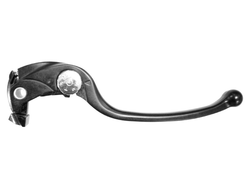 Levier V PARTS type origine aluminium moulé droit noir