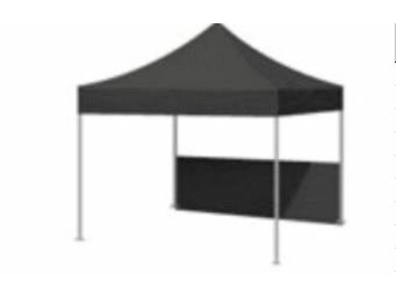 Demi-panneau amovible pour tonnelle de paddock BIHR Home Track 3x3m (réf. 980126)