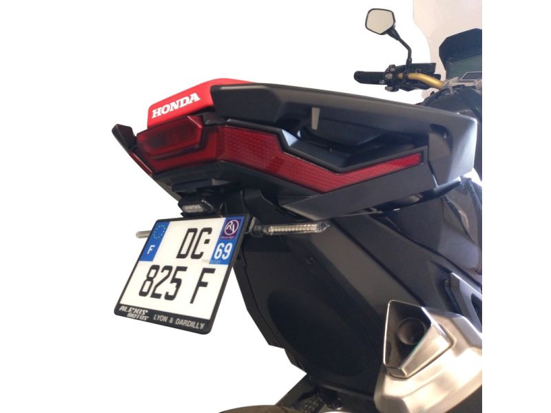 Support de plaque V PARTS noir Honda X-ADV