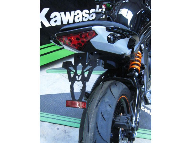 Support de plaque V PARTS noir Kawasaki ER6