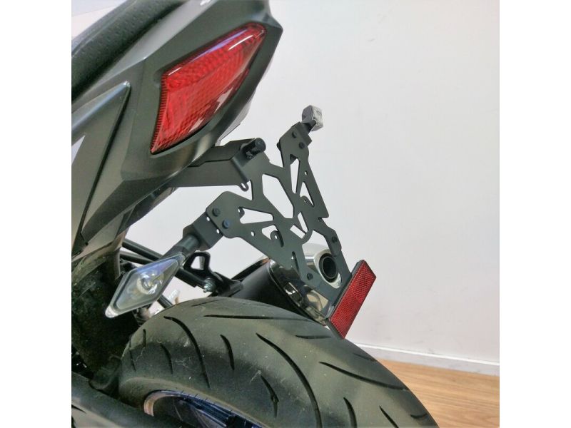 Support de plaque V PARTS noir Suzuki SV650X