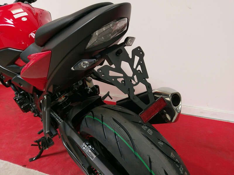 Support de plaque V PARTS noir Suzuki GSX-S750/1000