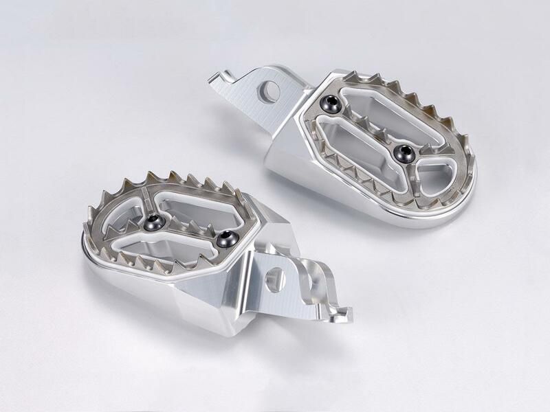 Repose-pieds BIHR Evolution argent Suzuki RM-Z450