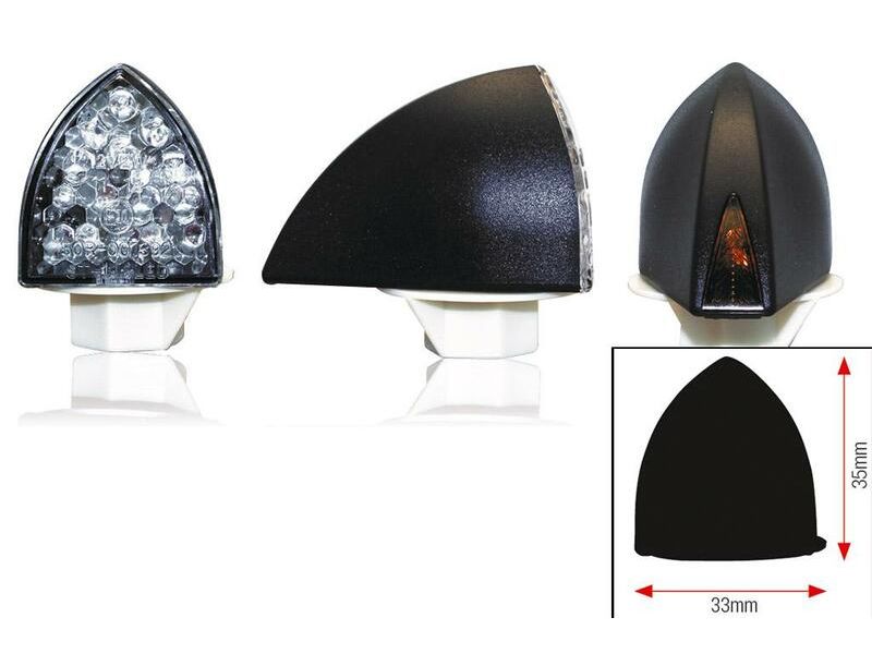 Clignotants BIHR Profil LED noir universel