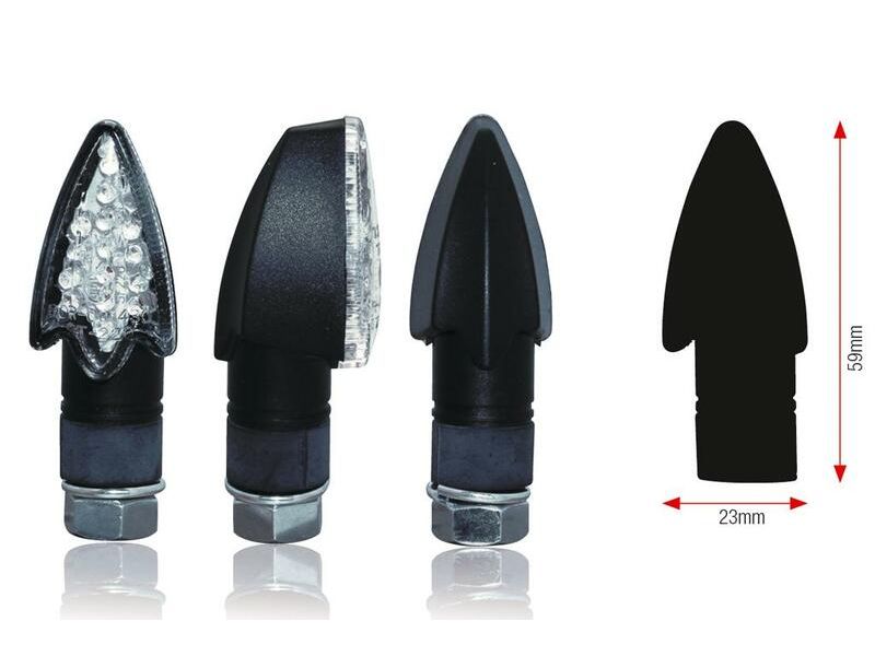 Clignotants BIHR Darts LED noir universel