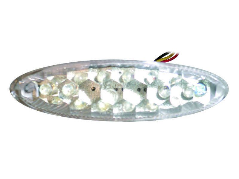 Feu arrière avec éclairage de plaque V PARTS LED universel