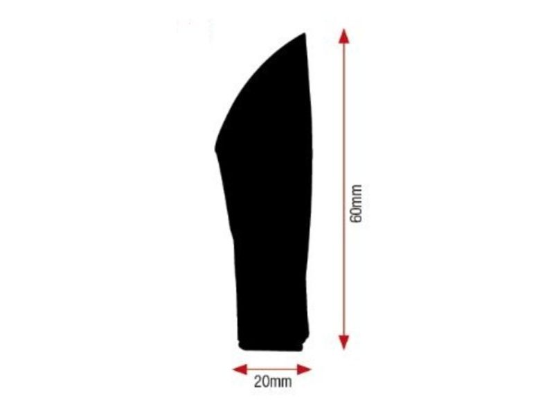 Clignotants V PARTS Spike LED noir universel