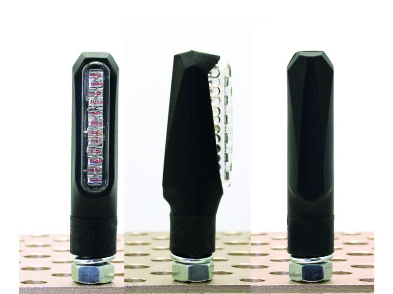 Clignotants V PARTS Line LED noir universel