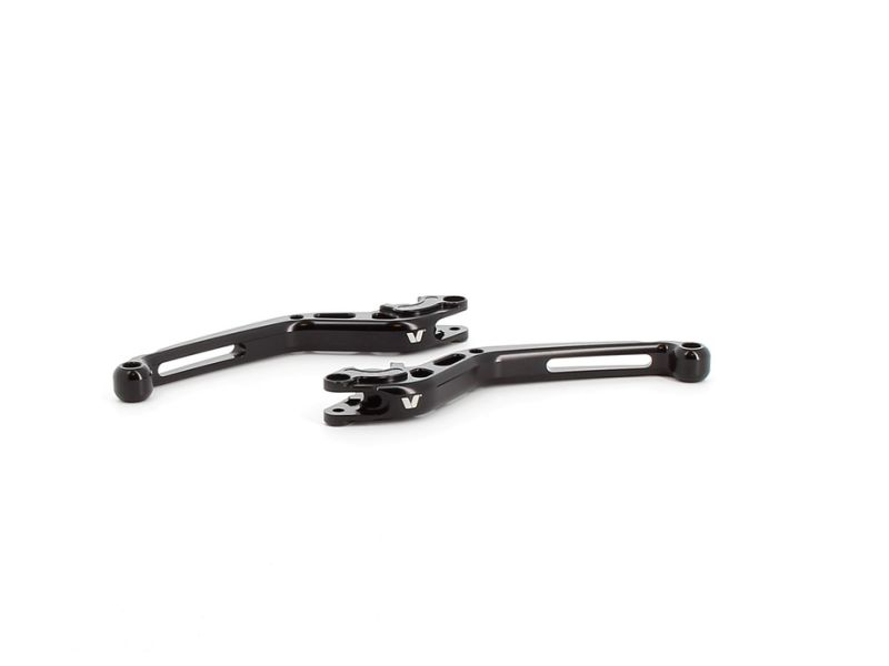 Leviers V PARTS standard 175mm taillé masse noir par paire