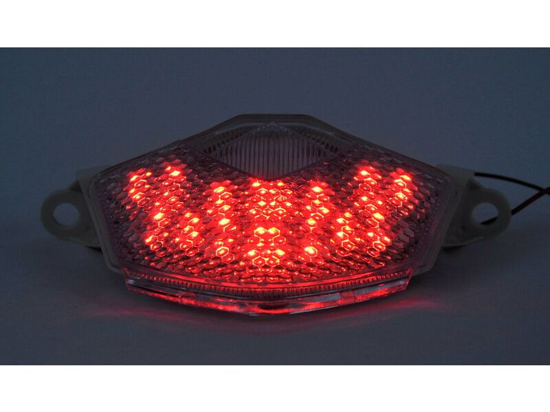 Feu arrière BIHR LED avec clignotants intégrés Kawasaki
