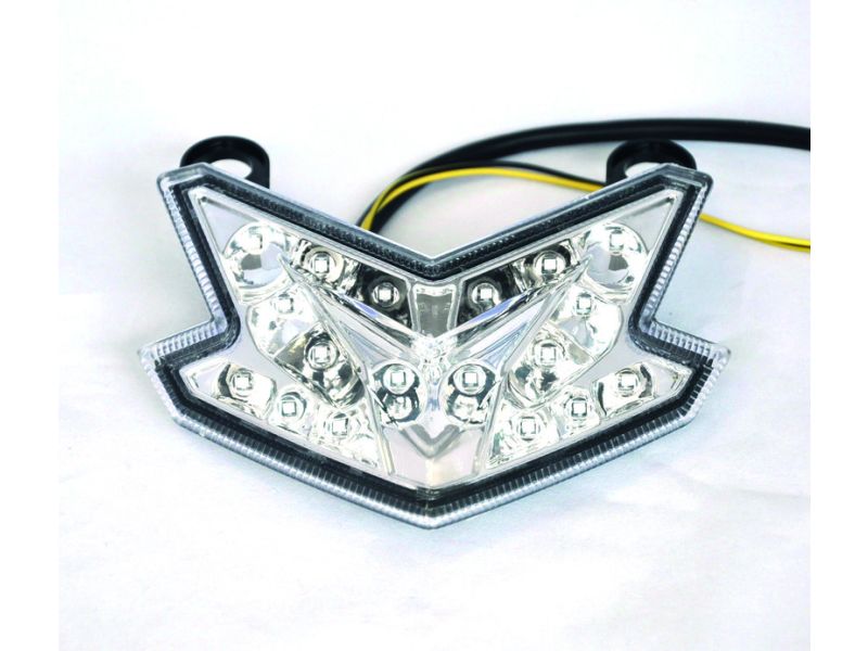Feu arrière BIHR LED avec clignotants intégrés Kawasaki Z800, ZX636