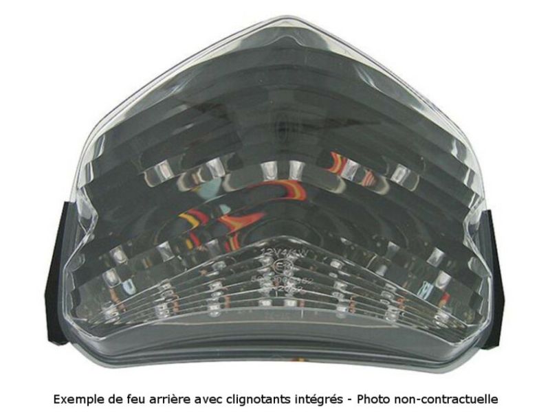 Feu arrière BIHR LED avec clignotants intégrés Suzuki BANDIT 650/1250