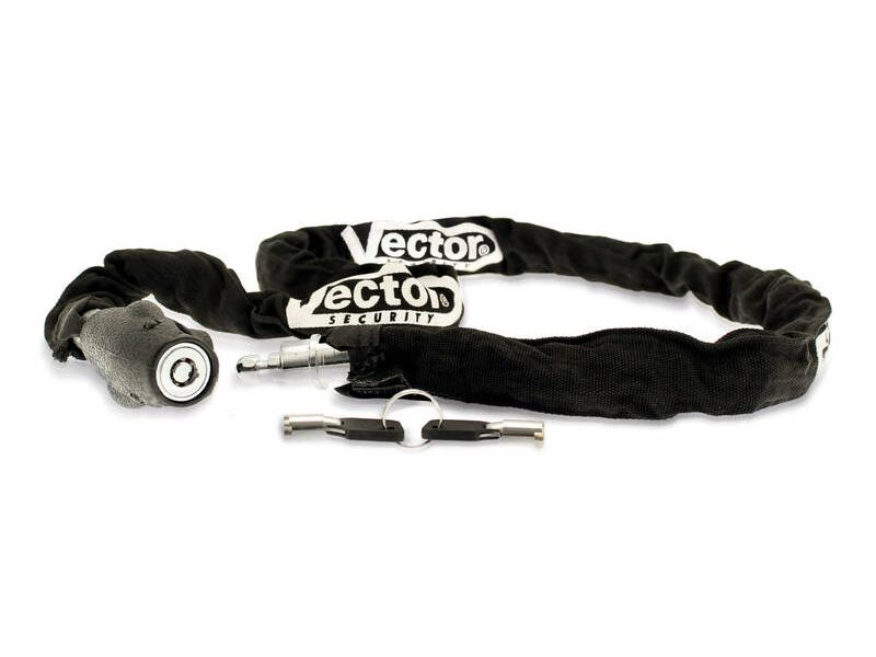 Chaîne antivol pour casque VECTOR HelmChain+ - Ø5mm / 1,2m