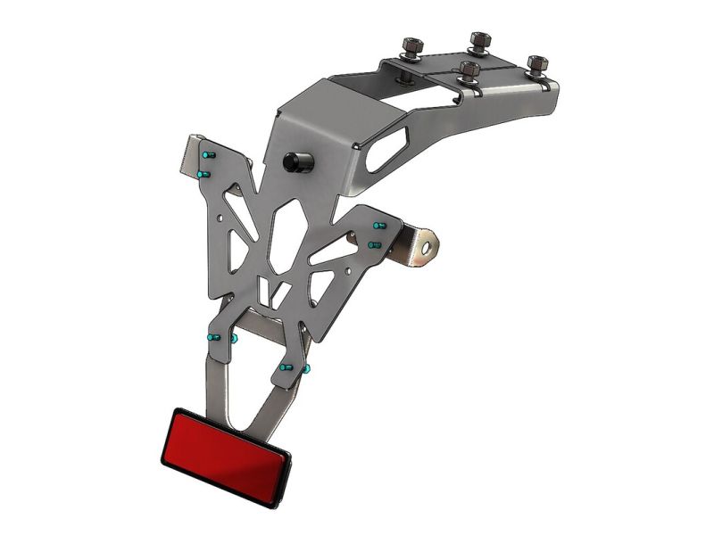 Support de plaque V PARTS noir