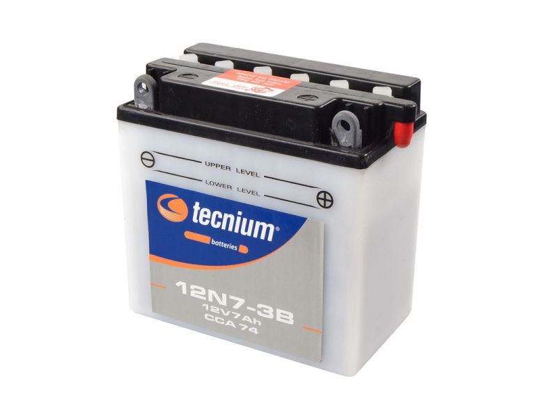 Batterie TECNIUM conventionnelle avec pack acide - 12N7-3B