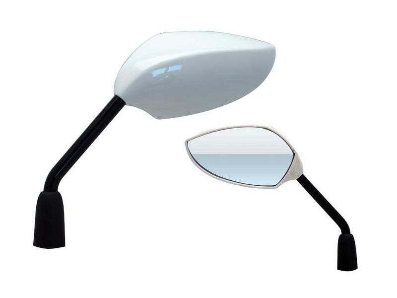 Rétroviseur V PARTS Cool universel M10/125 - blanc