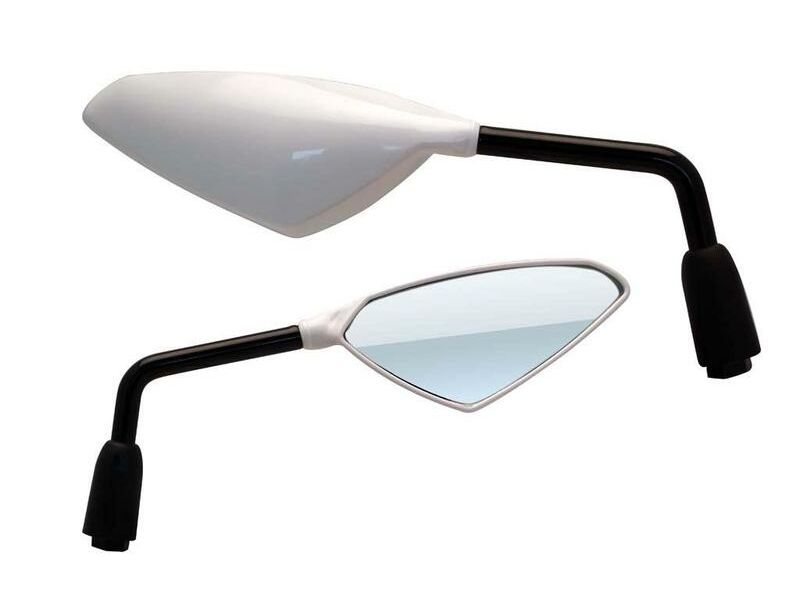 Rétroviseur V PARTS Wind universel M10/125 - blanc