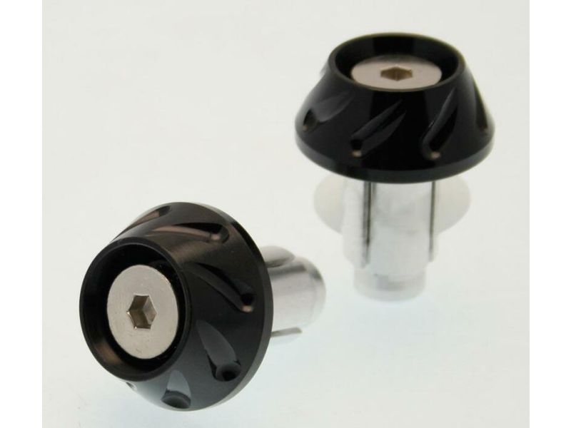 Embouts de guidon BIHR Next Ø14-17mm noir