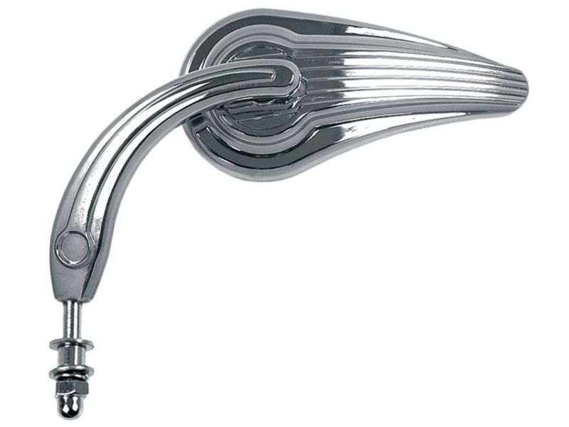 Rétroviseur VICMA goutte d'eau gauche type origine 5/16" - chromé Harley Davidson