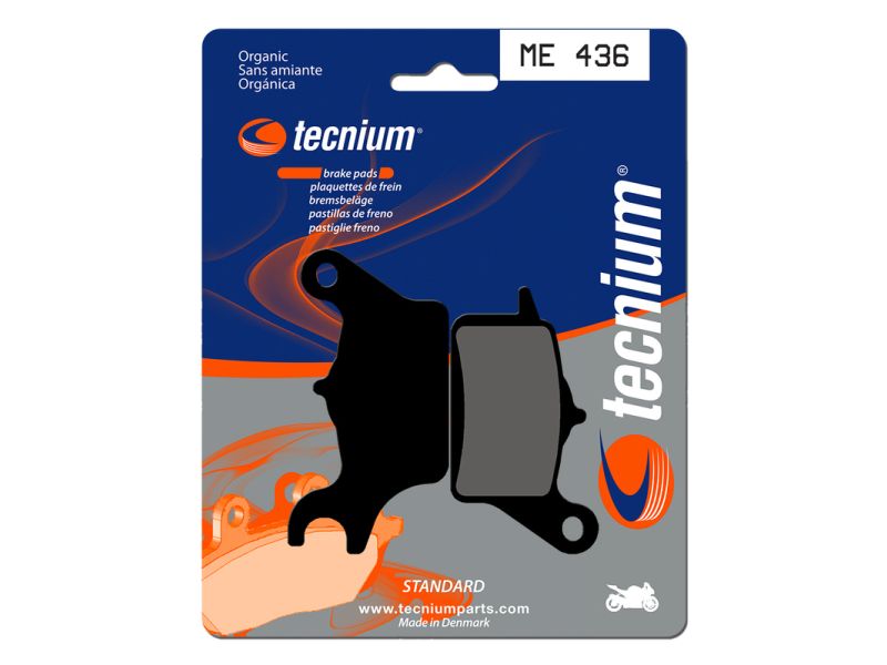 Plaquettes de frein gauche TECNIUM organique - ME436
