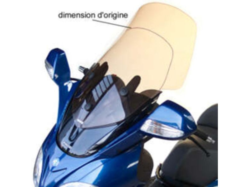 Bulle V PARTS Haute Protection clair Piaggio X9 125/250