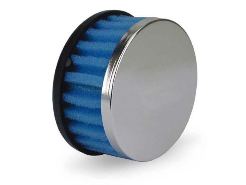 Filtre à air droit V PARTS Ø28mm bleu - 1150032