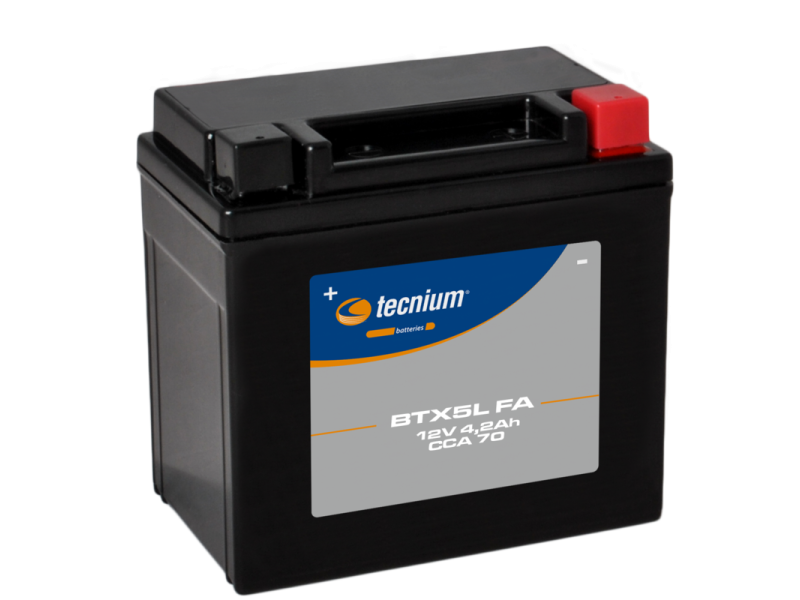 Batterie TECNIUM sans entretien activé usine - BTX5L