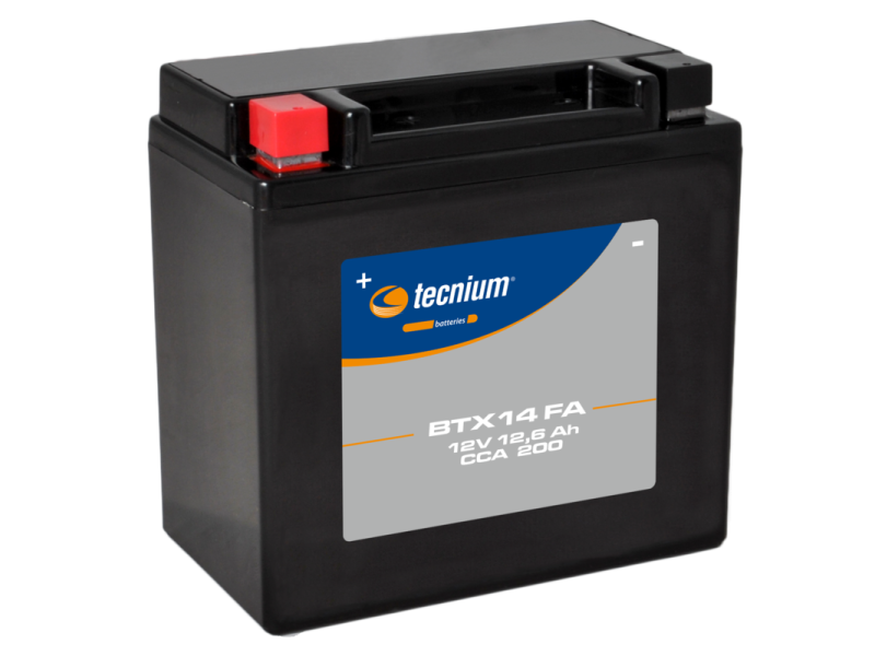Batterie TECNIUM sans entretien activé usine - BTX14