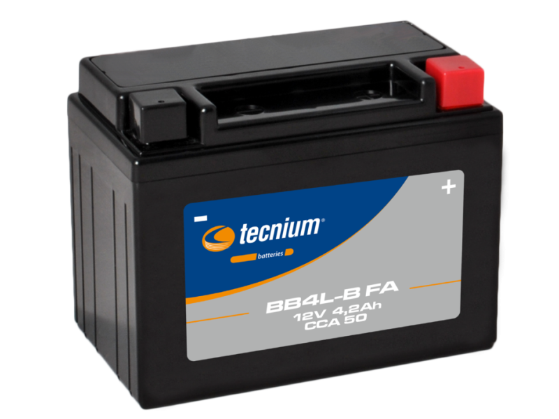 Batterie TECNIUM sans entretien activé usine - BB4L-B